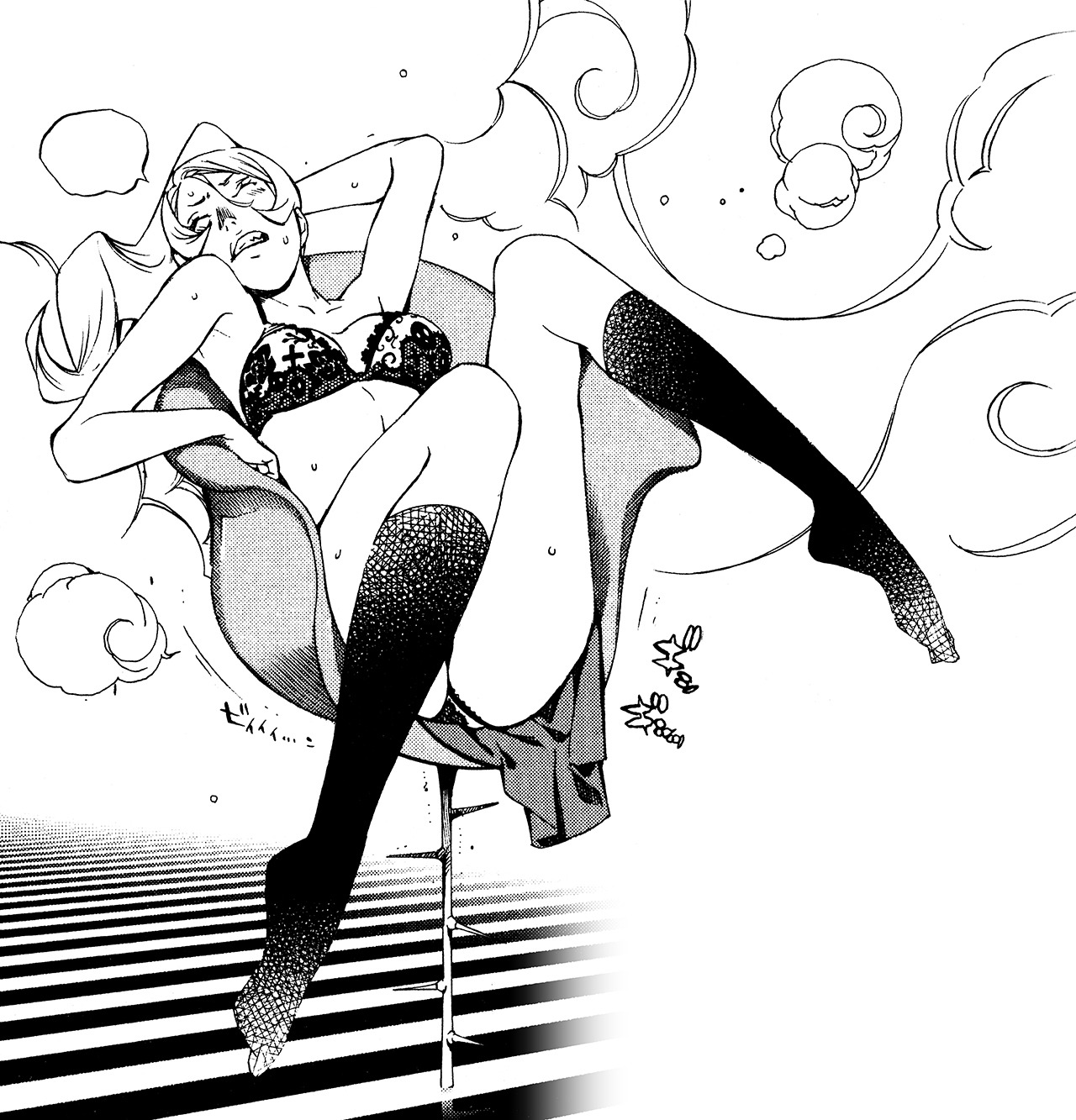 Oh ! superbes illustrations & Blast Tenjho Tenge Biorg Trinity livre d'art  manga