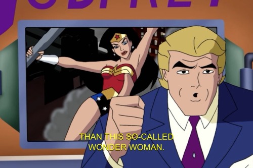 imsuggestingcoconutsmigrate:  pelosdegato:  ianthe:  Wonder Woman is having none of your shit today.