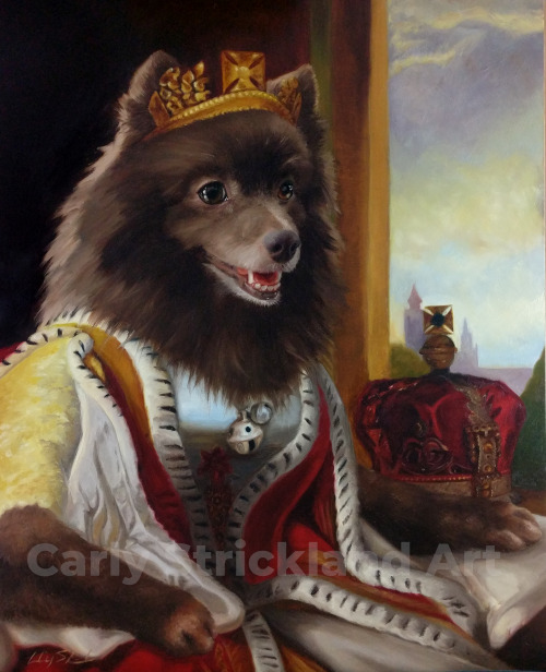 Chanel The Queen - 20″x16″ oil on panel