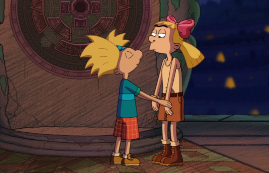 limbust:   I’M SCREAMING ARNOLD IS SO SHORT HE’S WAITING FOR HELGA TO KISS HIM AND NOT THE OTHER WAY AROUND HOW PURE 