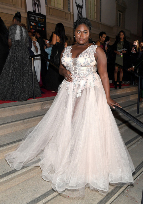 soph-okonedo: Danielle Brooks attends the 49th NAACP Image Awards at Pasadena Civic Auditorium on Ja