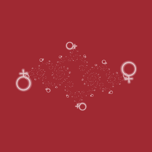 Orbit trap fractal, female