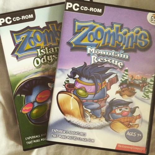 Ahaha best welcome home present from the OH ! #throughback #gamergirl #zoombinis