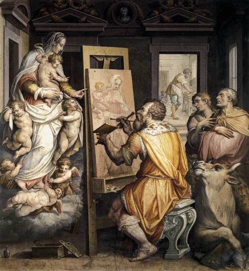 St. Luke Painting the Virgin, Giorgio Vasari, after 1565