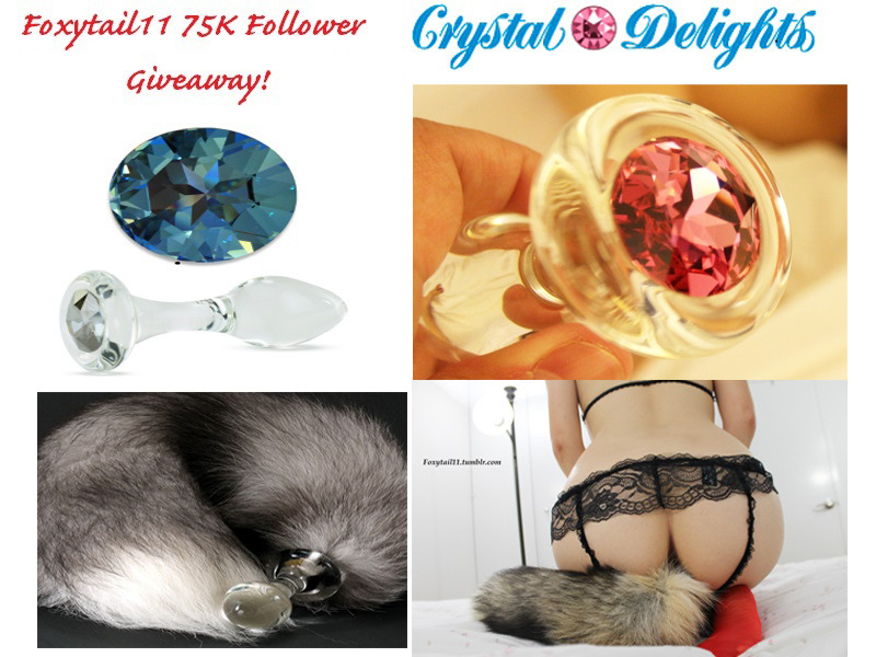 GIVEAWAY HAS ENDED. Foxytail11 75K Follower Giveaway!  $100 gift card to Crystal