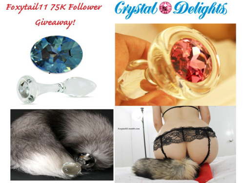Porn photo GIVEAWAY HAS ENDED. Foxytail11 75K Follower