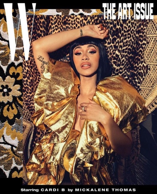 CARDI B FOR W MAG &ldquo;THE ART ISSUE&quot;✨https://1966mag.com