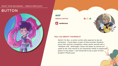 oncelerzine: CONTRIBUTOR HIGHLIGHT Next, please welcome merch artist 「 ser 」and this incredible butt