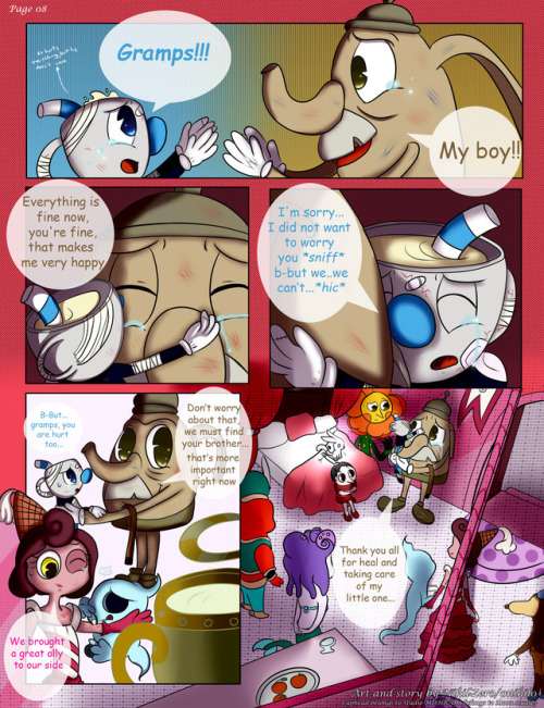 Somnium X-bis Chapter 1 Part 2Comic crossover between Cuphead, Ori and the blind forest/will o’ the 