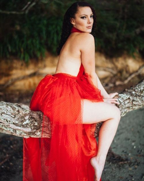 #thewomaninred (at Auckland, New Zealand)