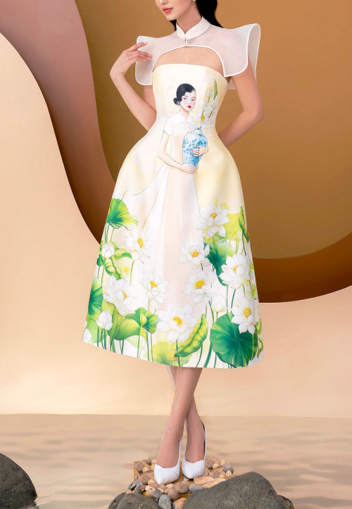 evermore-fashion: Favourite Designs: Rosee de Matin ‘Nghinh Xuân’ Holiday 2022 Collection