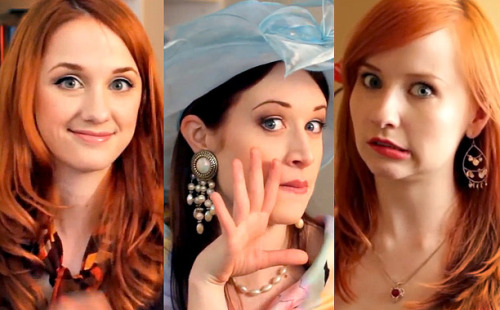 edwardspoonhands: entertainmentweekly: We got Lizzie Bennet Diaries stars Laura Spencer, Ashley