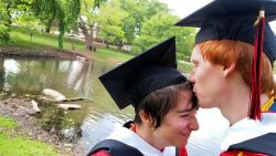 So Graham and I got some graduation photos