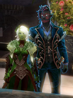 mystarseed:  Took some screenies today with shomaru of our Sylvari. Though now I wish I had switched to Val for the second one, cuz Anla doesn’t really have much relationship with Autorhir, and Val is his lover/mentor. BUT OH WELL I still wanted to
