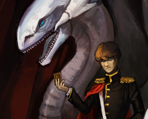 yearslateforyugiohshippings:  “At least my own dear dragon is a precious cutie, Kaiba-boy,…”“It’s a just shitty imitation of the majestic Blue-Eyes…”“… just like me.”“I think it’s about time for me to leave.” I only wanted to