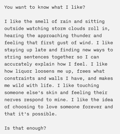 thepoetryofthings:  thepoetryof-thoughts:  Something I wrote today…  -from my page of written work-