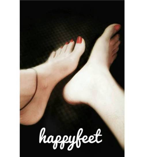 #follow @nikhitha_malu #feet #foot #legs #anklets #ankletsfeet #red #rednails #rednailpolish #redtoe