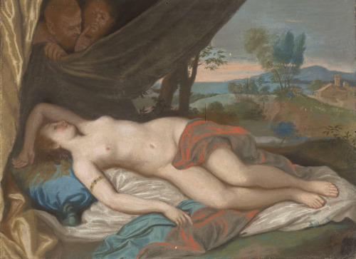 Jean-Étienne Liotard (Swiss; 1702–1789)Satyrs Discovering a Sleeping Nymph (after a painting based o