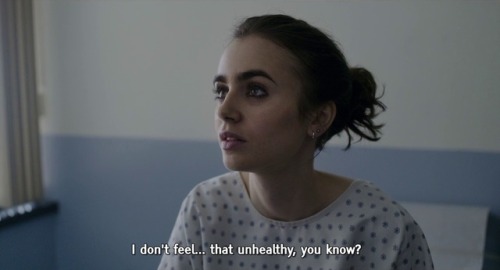psychoticful:“I don’t feel that unhealthy you know? If I wanna be thin, don’t they say that that’s b