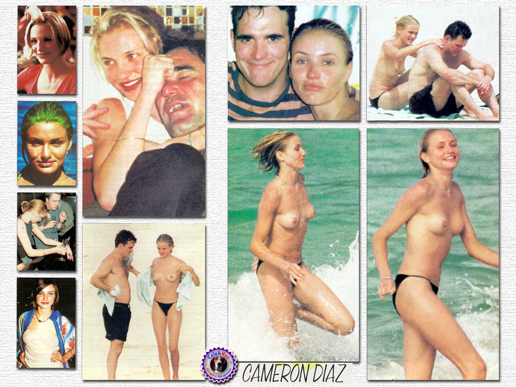 toplessbeachcelebs:Cameron DiazÂ swimming topless in St. Bartâ€™s (July 1998)