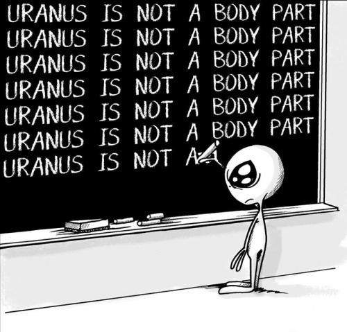 URANUS IS NOT A BODY PART: Submission