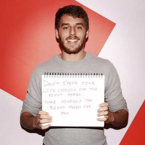 spenceralthouse:  In which I give dating advice to my future son (for BuzzFeed). (x) 