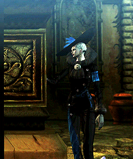 dailybayonetta:  Jeanne + Vergil (DmC) 