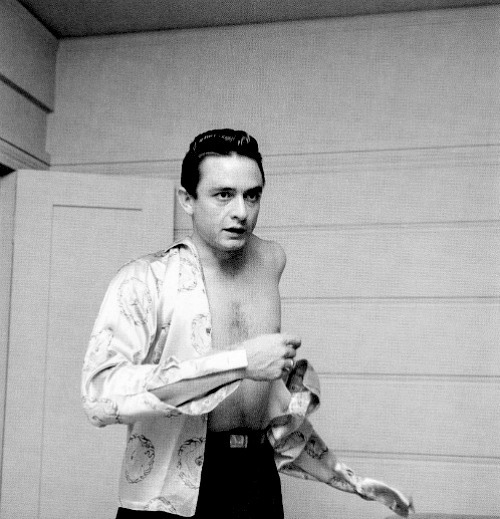  Johnny Cash photographed by John Hamilton, c. 1958.   