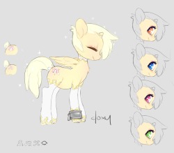 I kinda felt strong about the cream color but not 100% on it. Still fiddling with the cutie mark and the eye color is just near impossible to decide Some people commented on alicorn. It&rsquo;s not 100% but its a widdle bump&hellip;Im comfortable with