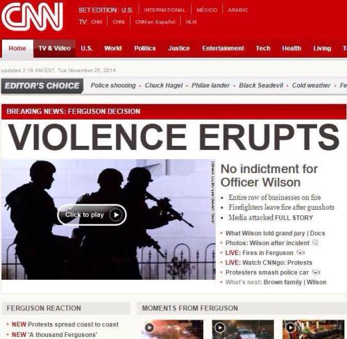 owlbait: redplebeian: CNN US vs CNN International  Notice any differences holy shit even the bu