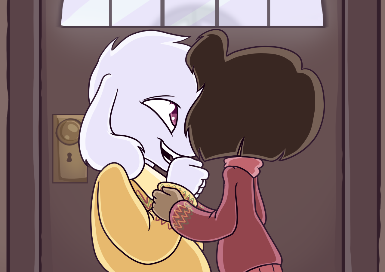 chrisnpics:thesketcherlass:Headcanon: Frisk spends the entirety of December camping