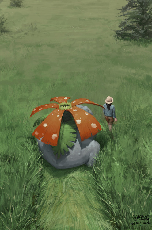 butt-berry:Travelling with Venusaur