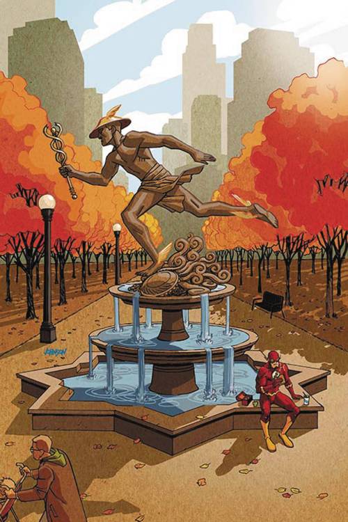 variantcomicscovers:This is the Dave Johnson variant cover for The Flash #9 (2016).