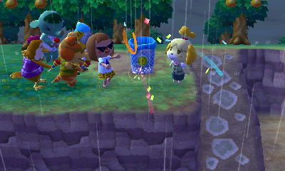 outsetisland:  they came out in a thunderstorm to celebrate a garbage can 