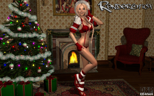 Porn Pics Renderotica’s 12 Days Of XXXMasCreated