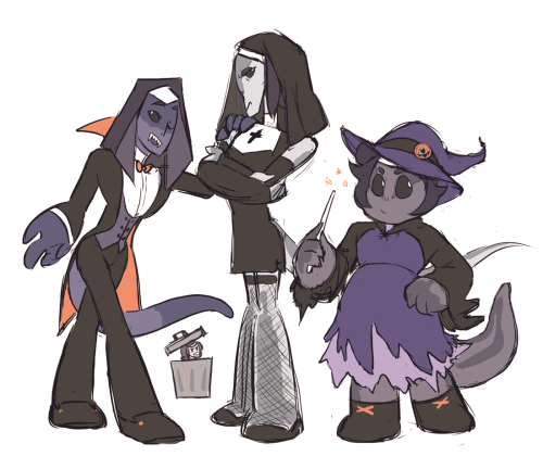 egomatter:donut-fishing-boat:happy halloween!xaveria should probably be a ghost or something, but. t