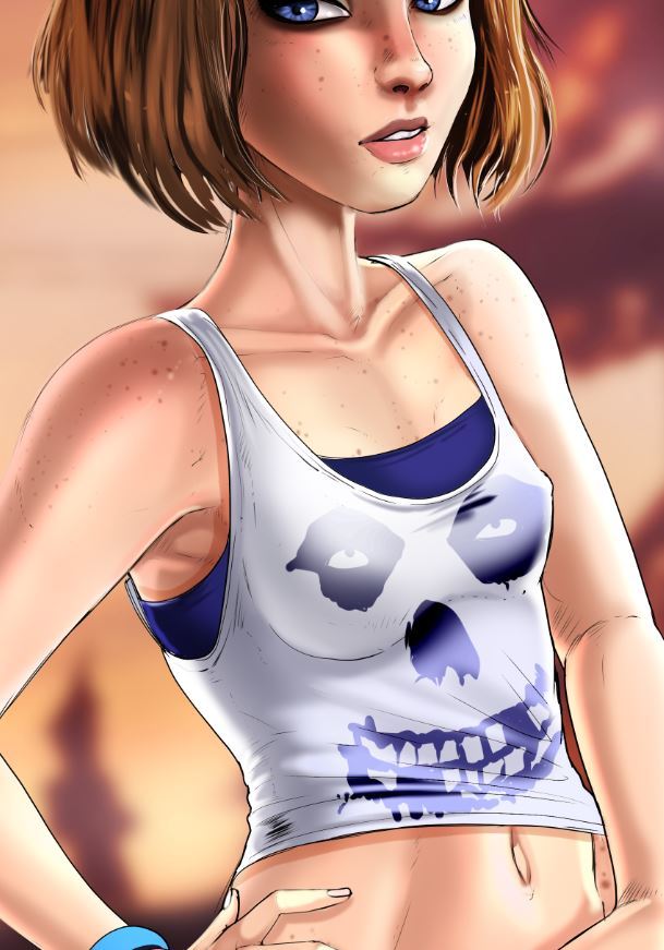 therealshadman:  I drew Max from Life is Strange Go check her out at Shadbase.  