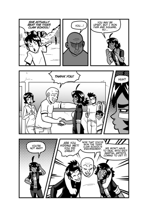 Way of Wushu (original) 31-39/39That’s all, folks! I added in the 40th page, so you can actually pinpoint the moment I stopped drawing it. Spooky!I hadn’t look at these pages in literal years until today, when I found them on my HD while poking around