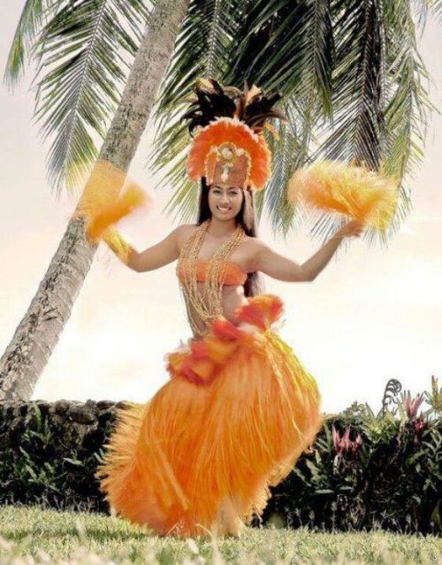 Tahitian dance costumes