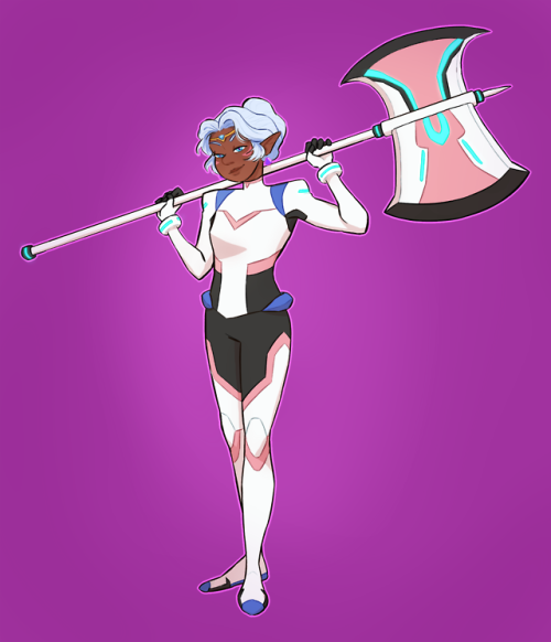 sov-ja: a while ago i saw something amazing and i can’t stop thinking about allura with an axe