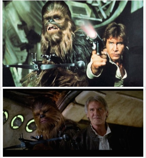 webofstarwars: Then and now!