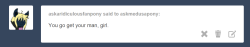 Askmedusapony:  “Please Amani! He Is An -Outdoor Enthusiast-!”“Uh Huh, Where