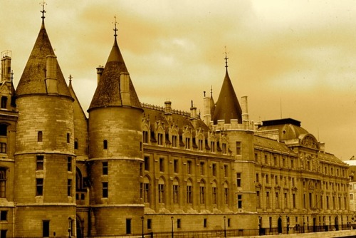 Conciergerie, Île de la Cité, Paris, 1972.Semi-Hiatus. I leave in a bit for several weeks in France,