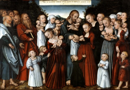 Christ Blessing the Children, 1540