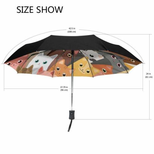 zikocinu: Cute Cats UmbrellaVery cute umbrella. My daughter was thrilled to receive it and actually 