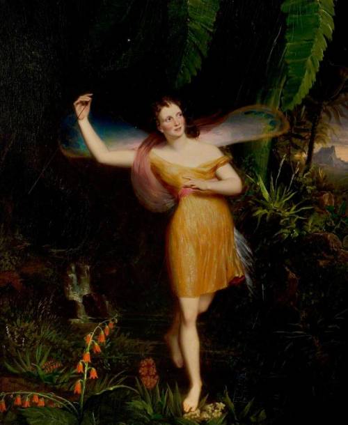 Priscilla Horton (1818–1895), as Ariel -Daniel Maclise