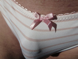 Lace Bows Panties Up Close and Pussies And