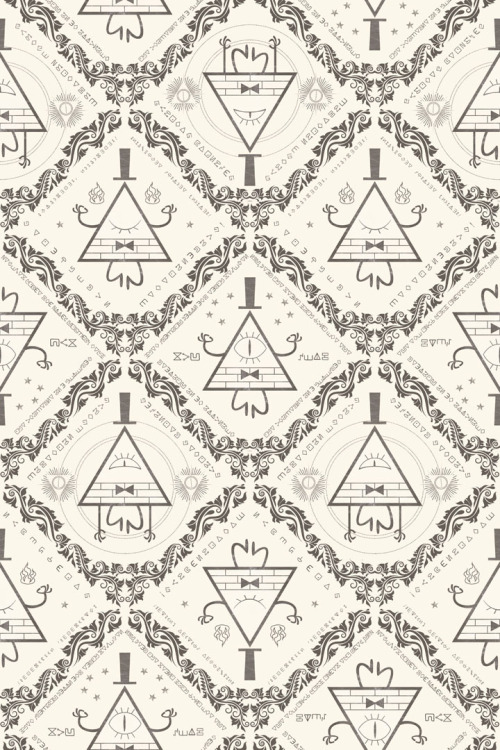 beta-19:So I made a Bill Cipher wallpaper that tiles! Kudos to whomever figures out what the symbols