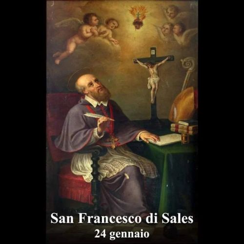 San Francesco di Sales
Francesco nacque l'anno 1567 nel castello di Sales, diocesi di Ginevra, da Francesco, conte di Sales, e da Francesca di Sionas. Fin dai primi anni mostrò spiccata inclinazione al bene, e una grande docilità….
continua >>...