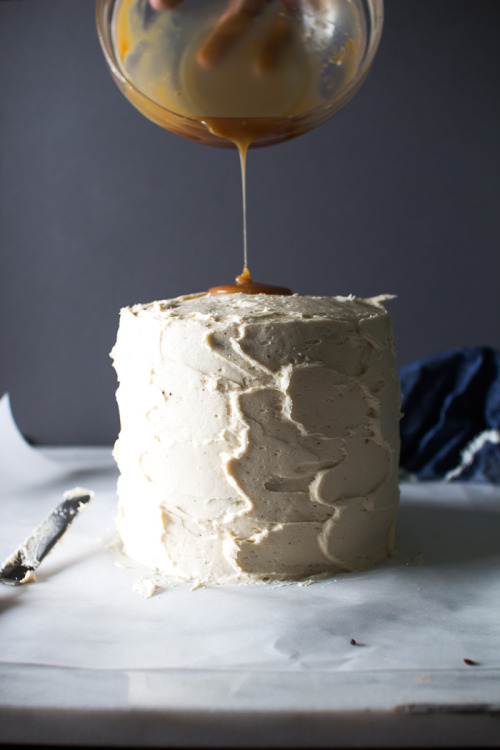 foodffs:  TRIPLE LAYER CHOCOLATE CAKE WITH SALTED BUTTERCREAM FROSTING Really nice recipes. Every hour.    